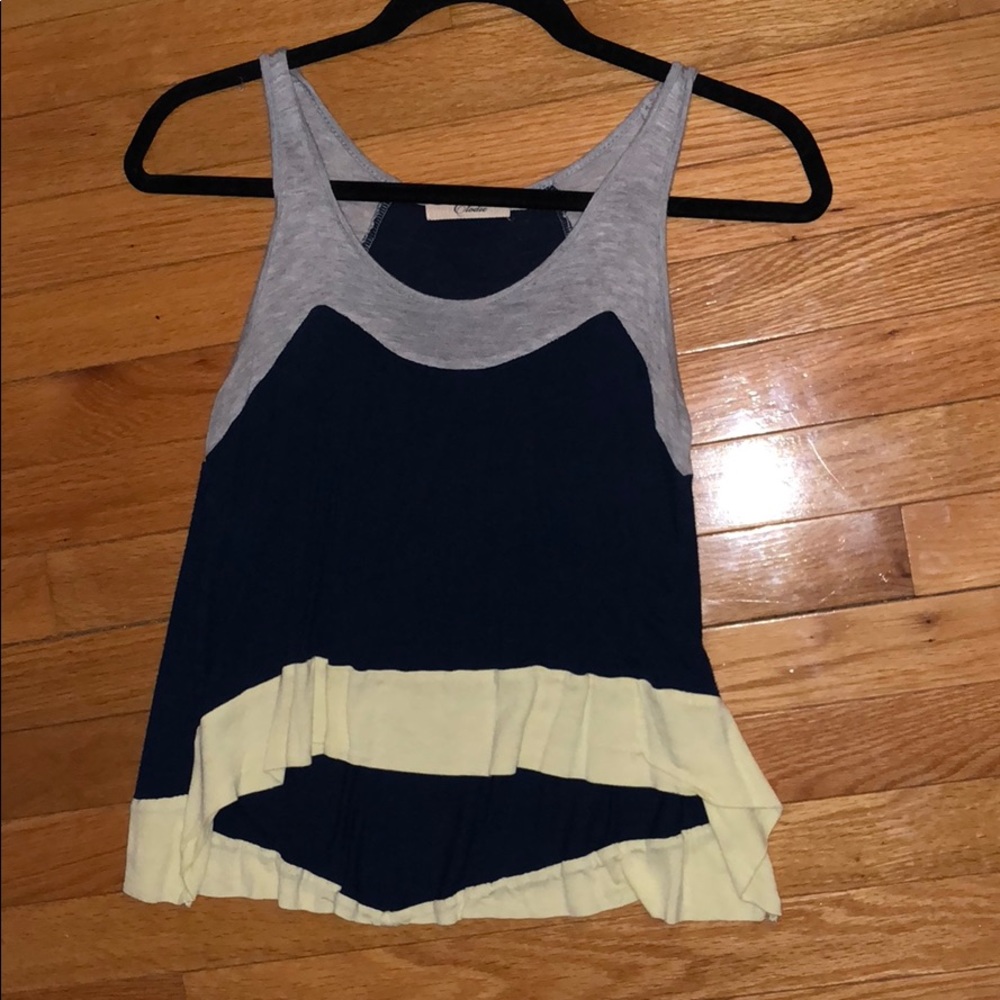 High low tank top